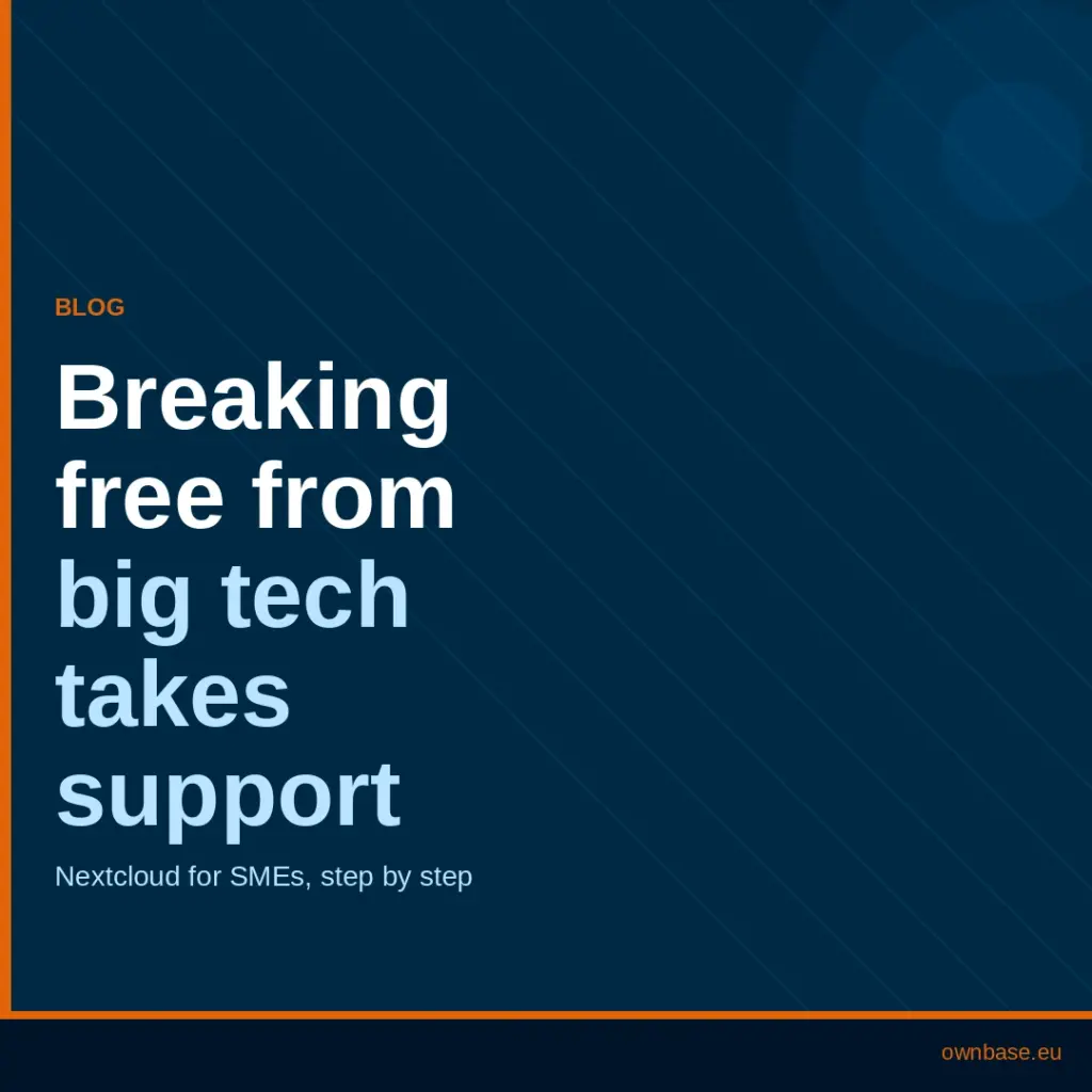Break free from big tech blog thumbnail